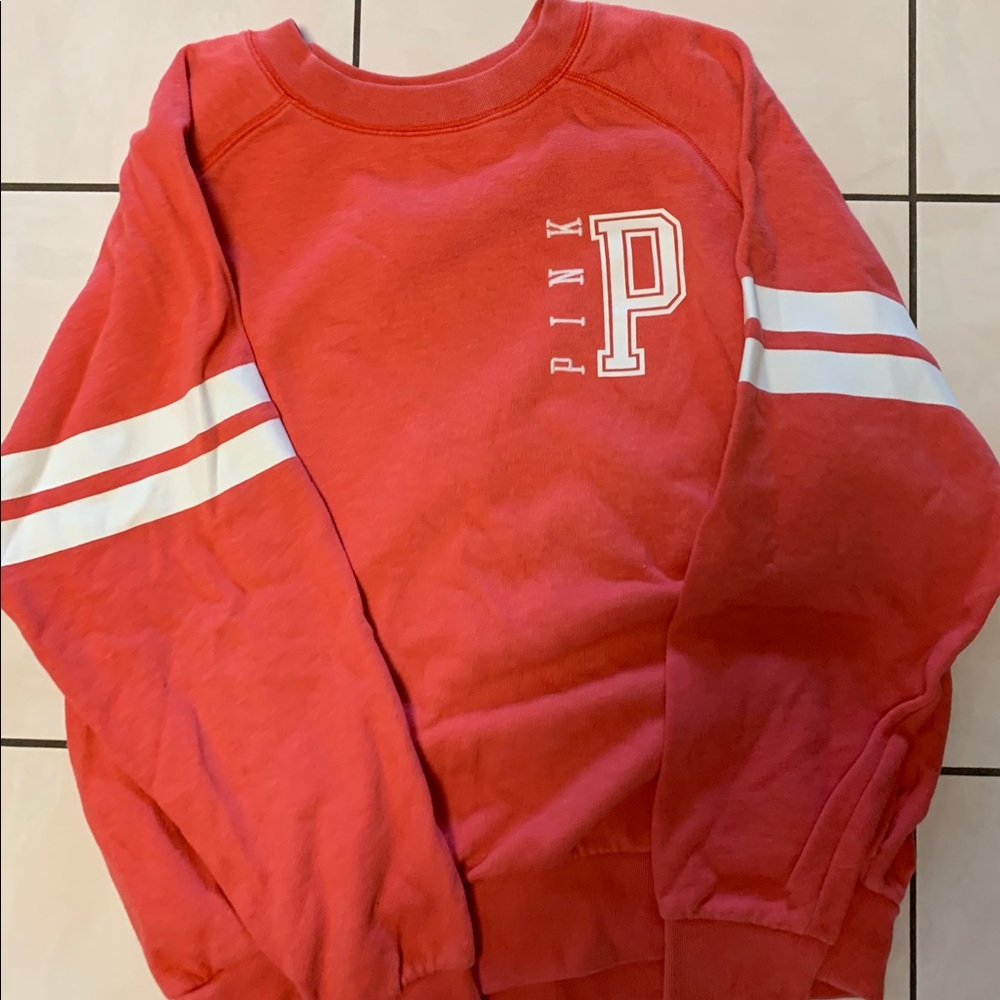 PINK crew neck sweatshirt